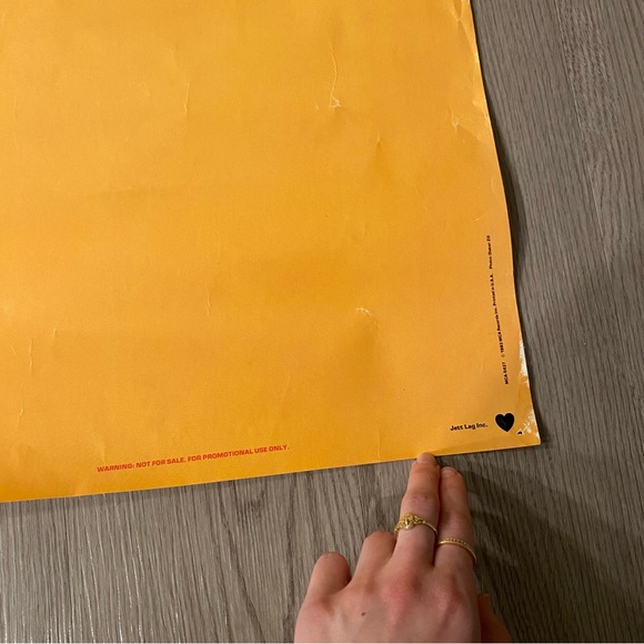 Vintage 1983 Joan Jett & The Blackhearts Album 34"x23" Promotional Poster - Picture 5 of 16